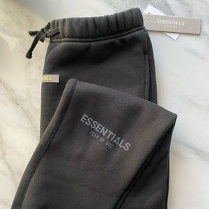 ESSENTIALS FEAR OF GOD SWEATPANTS BLACK